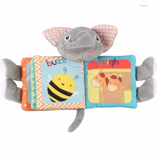 Estudio sano del bebé del libro de la tela de la arruga común al por mayor atractiva y durable